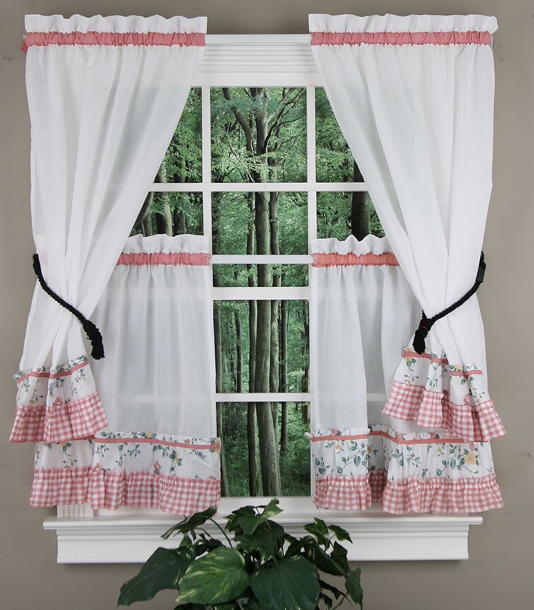 Dreams Kitchen Curtains Rose Swags Galore Curtains