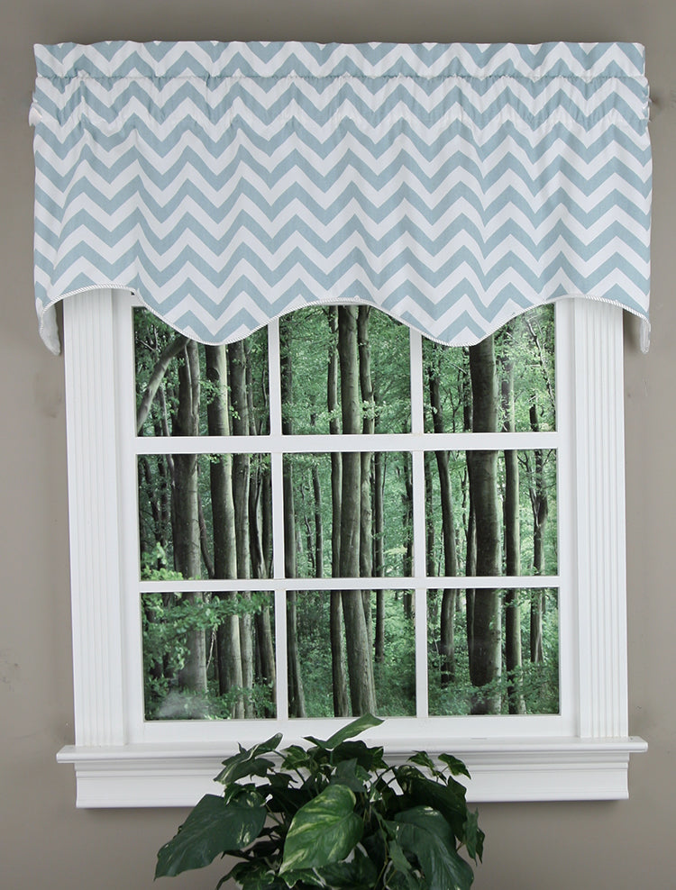 Reston Lined Valance Spa Swags Galore Kitchen Valances
