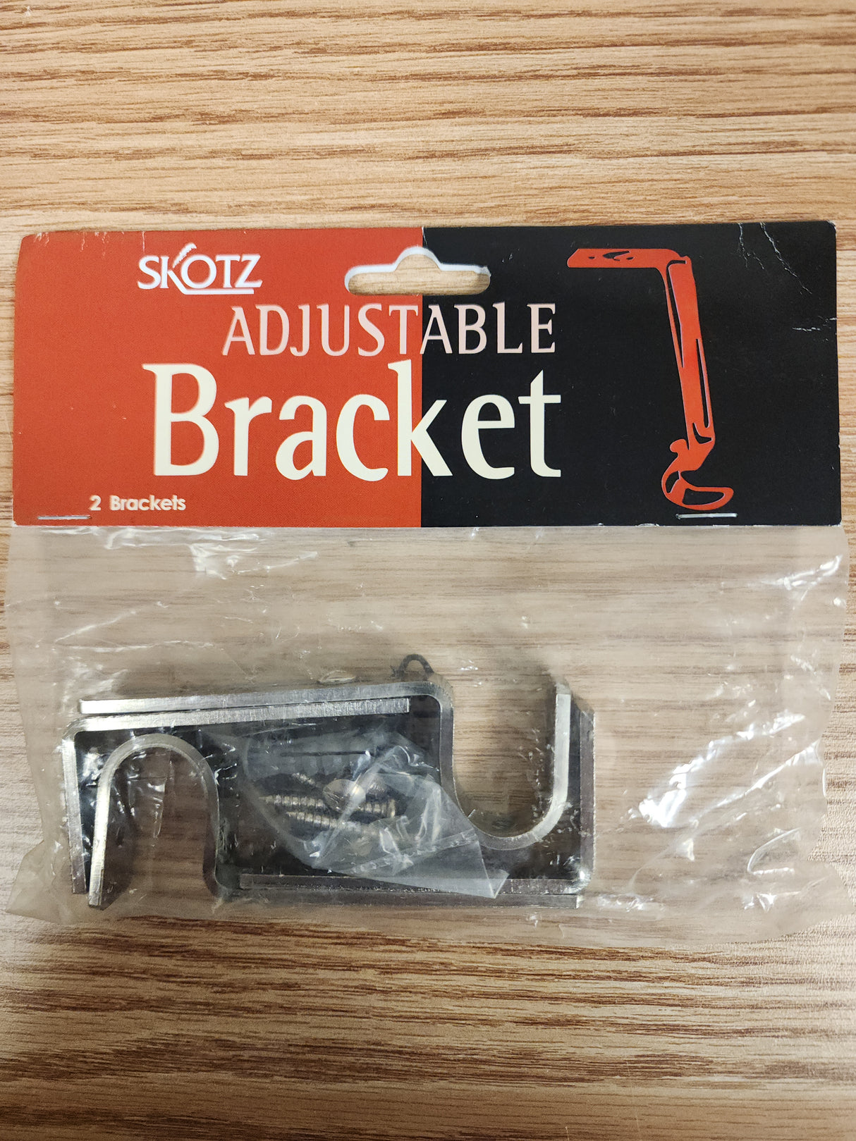 3 1/2" to 5" Adjustable Projection Bracket, (Sold in Pairs) - Close Out