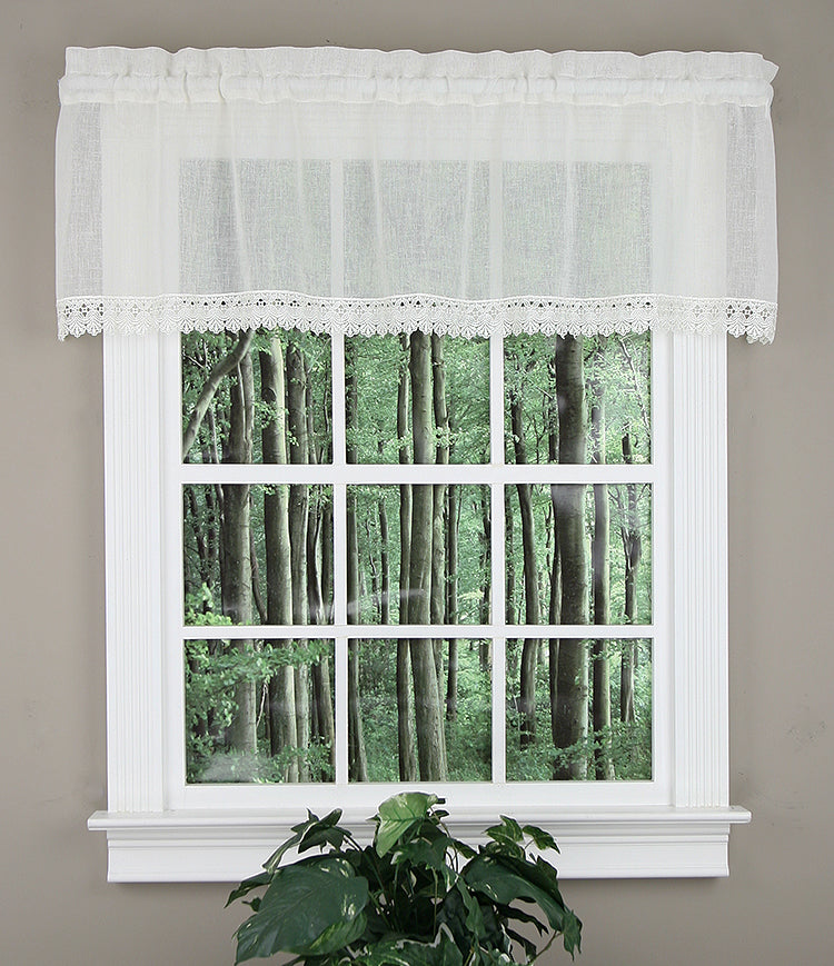 Flanders Lace Swag Pair