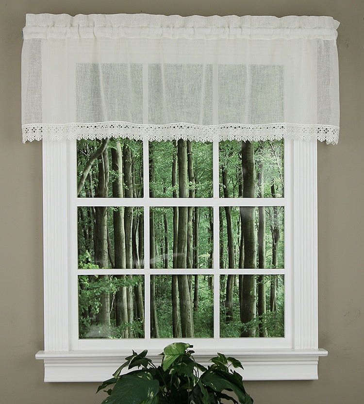 Flanders Lace Swag Pair