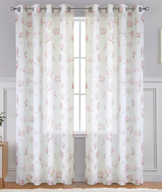 Magnolia Light Filtering Grommet Curtain Panel