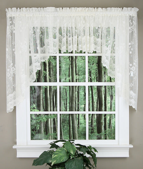 Mona Lisa Lace Kitchen Curtains