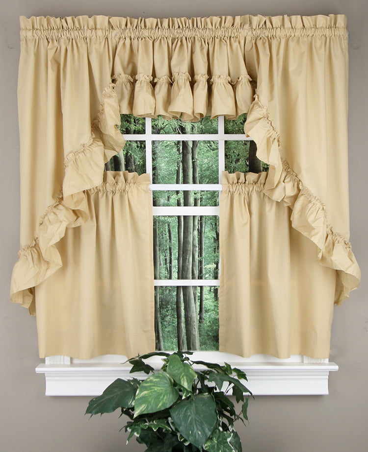 Stacey Tailored Kitchen Curtains