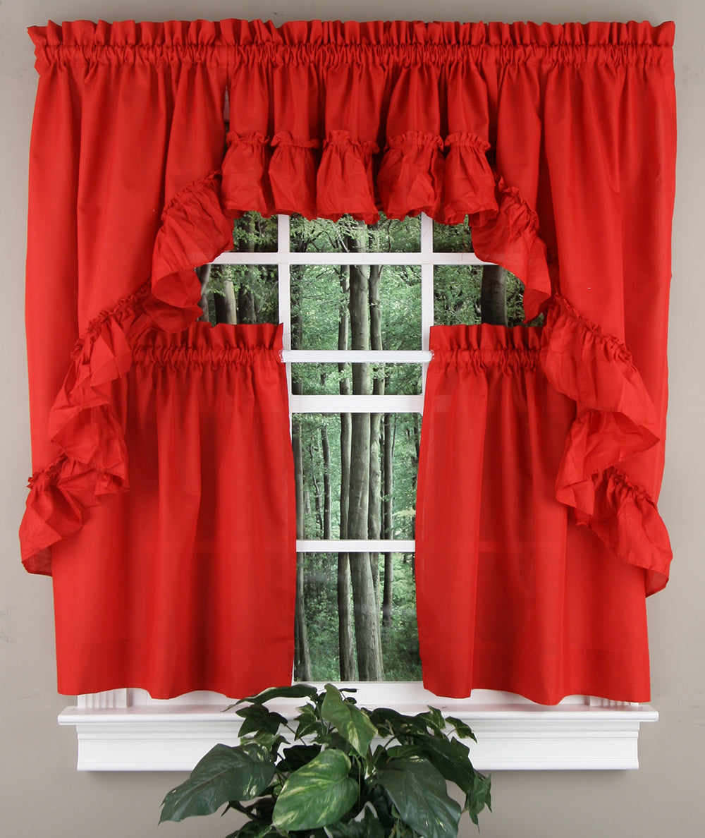 Stacey Tailored Kitchen Curtains