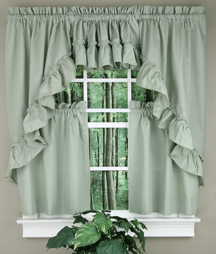 Stacey Tailored Kitchen Curtains
