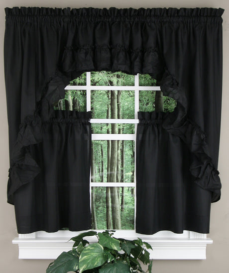 Stacey Tailored Kitchen Curtains