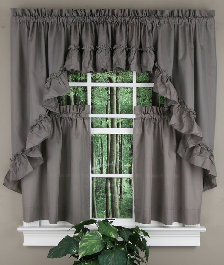 Stacey Tailored Kitchen Curtains