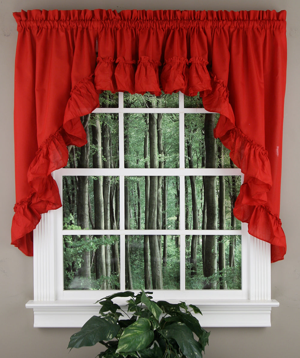 Stacey Tailored Kitchen Curtains