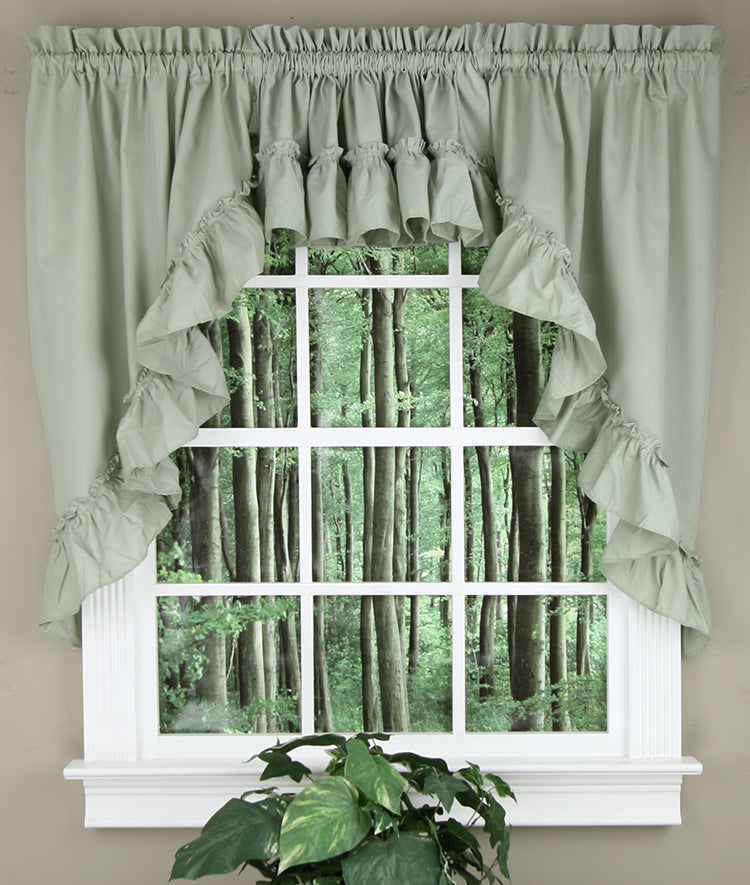 Stacey Tailored Kitchen Curtains
