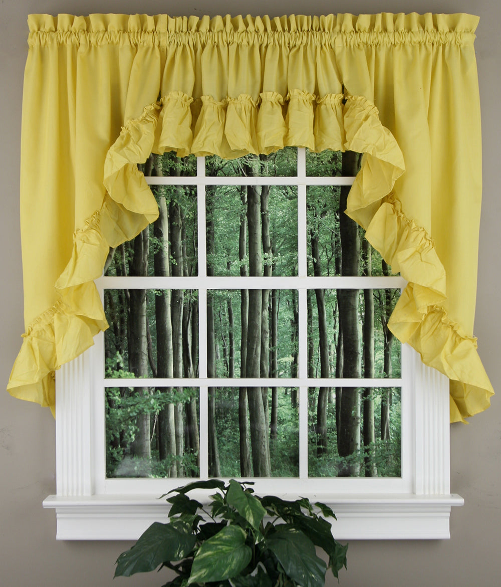 Stacey Tailored Kitchen Curtains