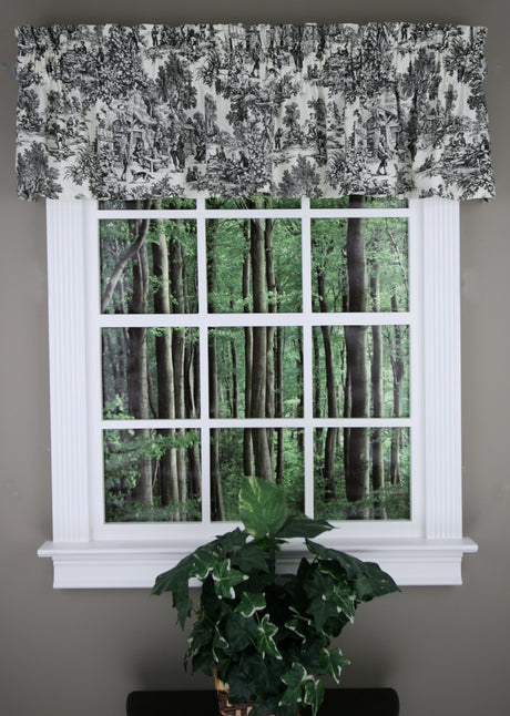 Victoria Park Toile Bradford Valance