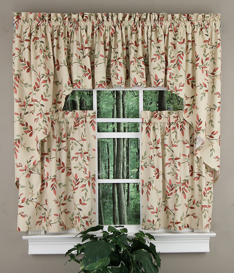 Vintage Vine Tailored Valance