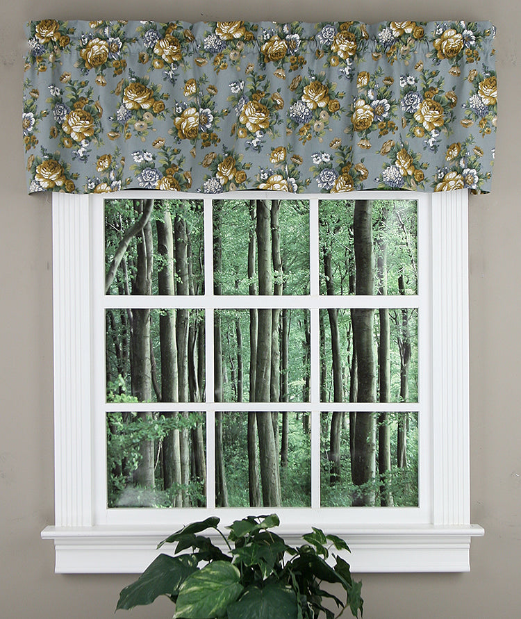 Bella Rose Tailored Swag Pair