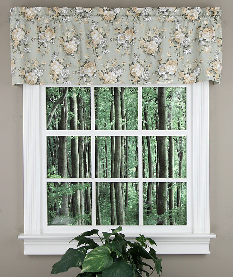 Bella Rose Tailored Swag Pair