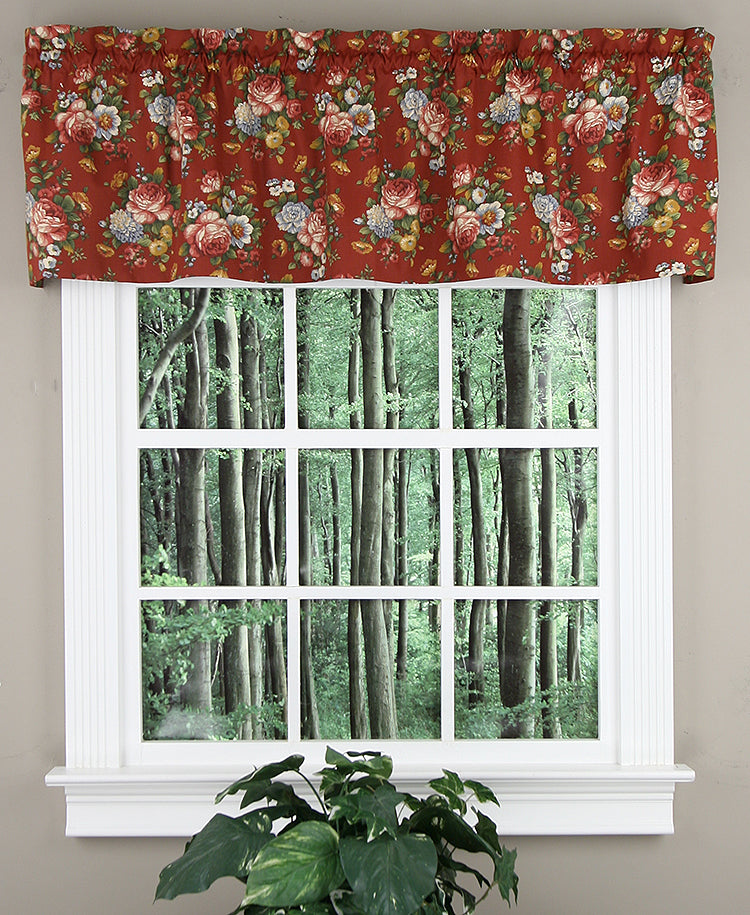 Bella Rose Tailored Swag Pair