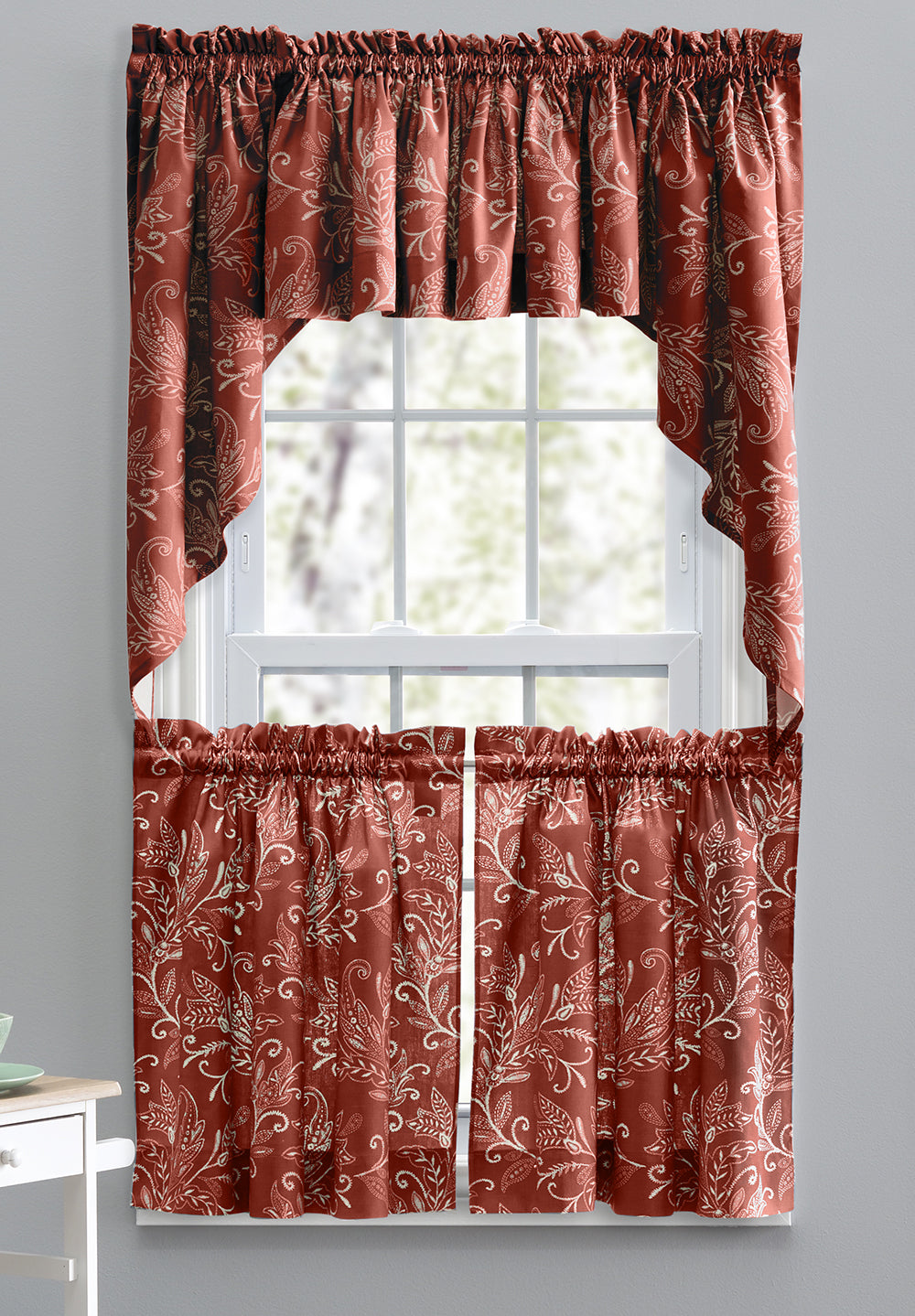 Lexington Leaf Curtain Panel Pair