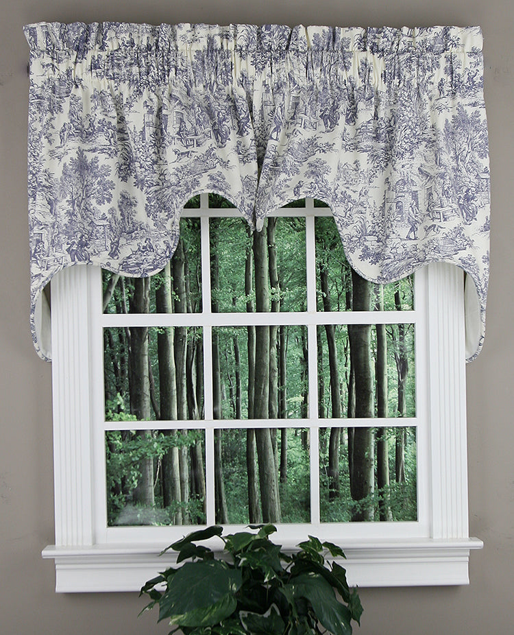 Victoria Park Lined Empress Valance