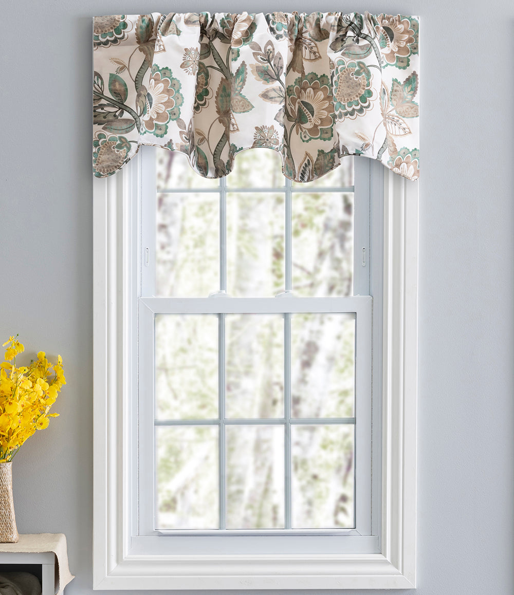 Wynette Lined Curtain Pair with Tiebacks