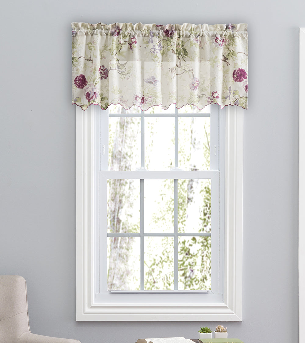 Balmoral Scalloped Valance