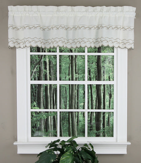 Beverly Embroidered Tier Pair