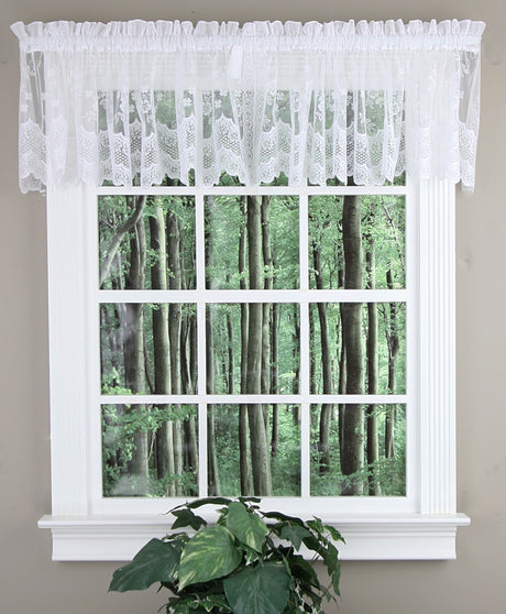 Mona Lisa Lace Kitchen Curtains