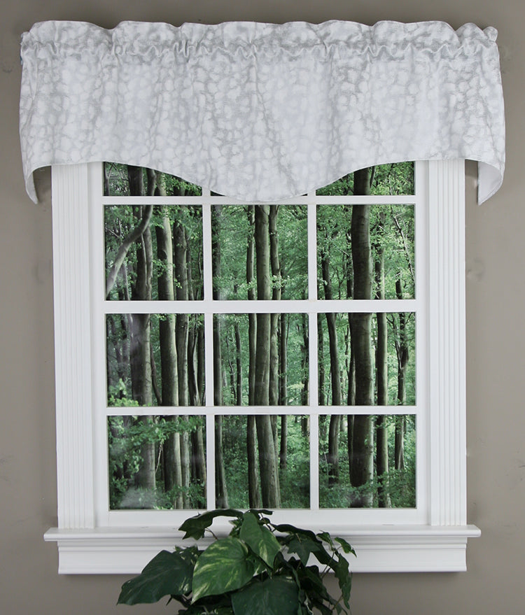 Leopard Lined M Valance