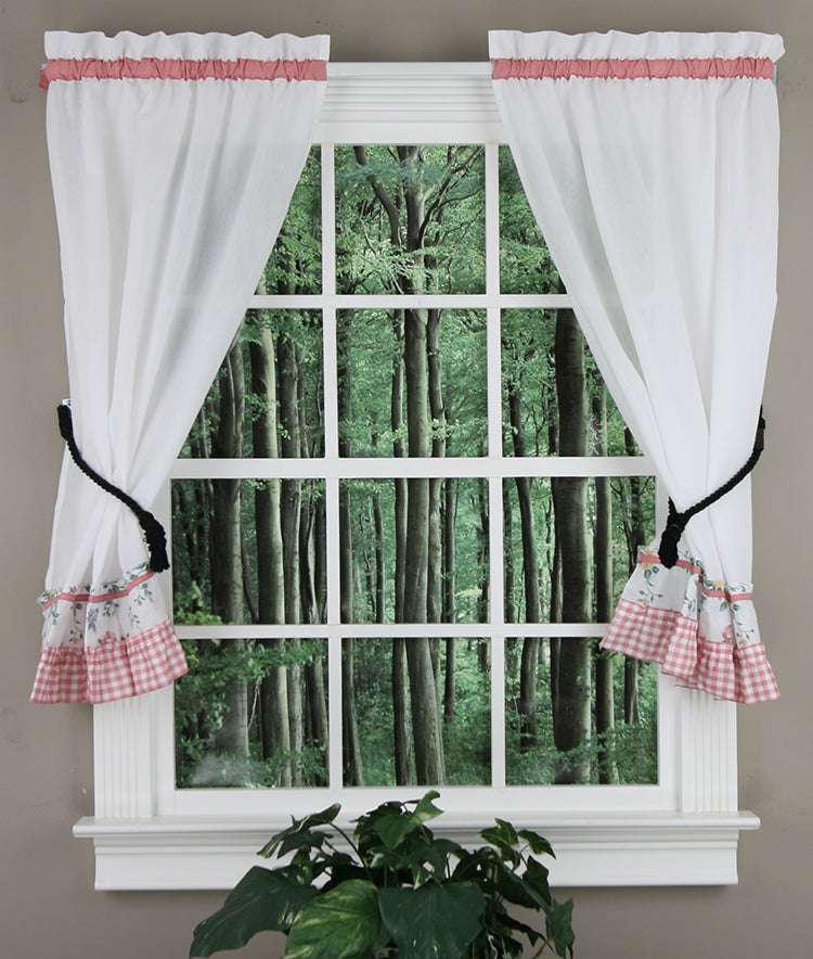 Dreams Ruffled Tier Curtains - Close Out