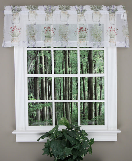 Eve's Garden Kitchen Curtains