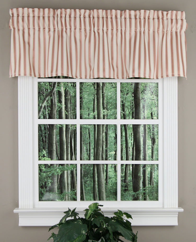Fawley Stripe Tailored Valance - Close Out