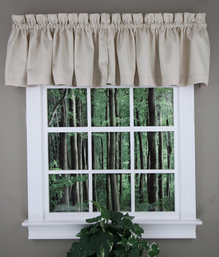 Metro Tailored Woven Valance