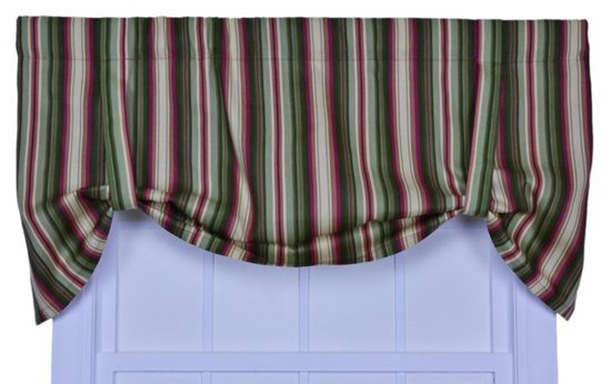 Montego Stripe Tie Up Valance