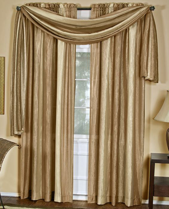 Ombre Semi Sheer Scarf Panel, 50"W X 144"L,