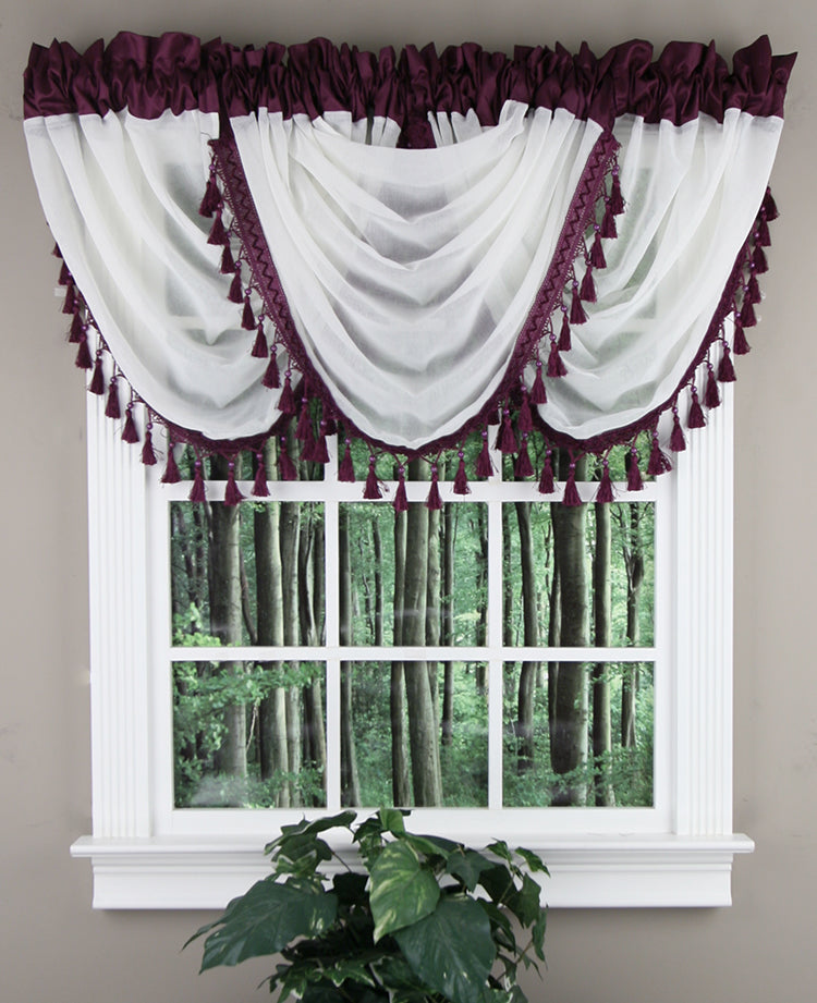 Soho Voile Waterfall Valance