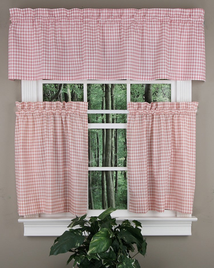 Mary Gingham Tailored Valance