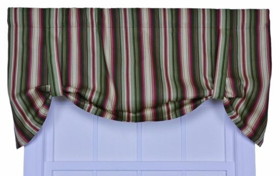 Montego Stripe Tie Up Valance