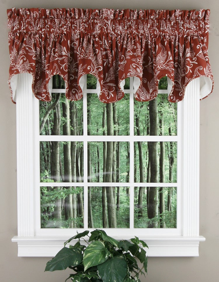 Lexington Leaf Curtain Panel Pair