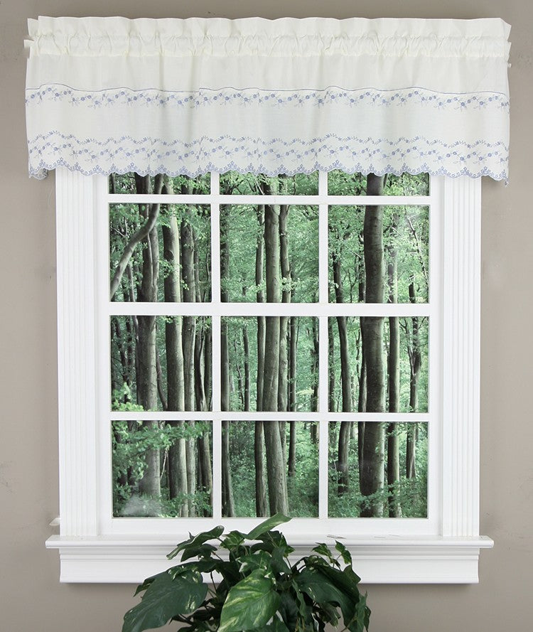 Beverly Embroidered Swag Pair