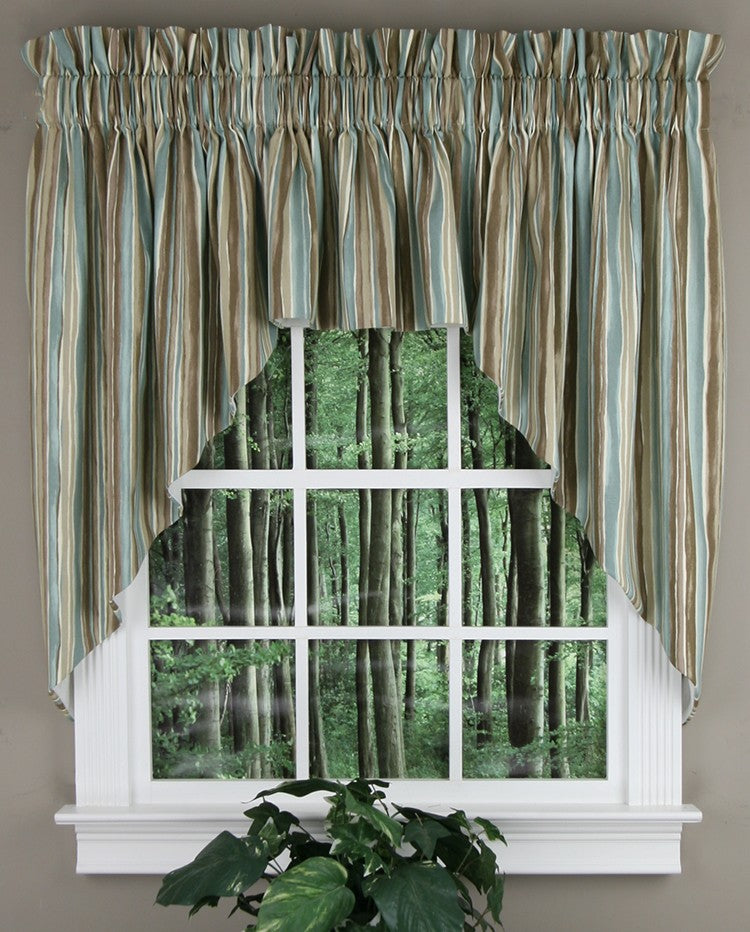 Stacey 63"L 3PC Swag Set