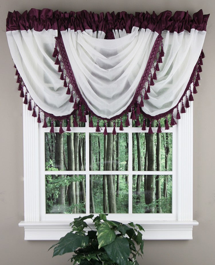 Soho Voile Waterfall Valance