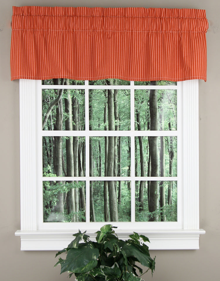 Wesley Stripe Tailored Valance