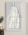 Classic Narrow Ruffled Priscilla Swag Pair