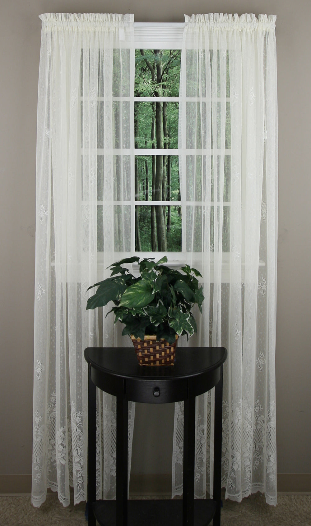 カーテン Decovo & lace curtain Amazon.co.jp: Deconovo Lace Curtains, Width 78.7 x Length 90.6