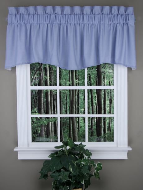 Emery 36"L Three Piece Lined Swag Curtain Set