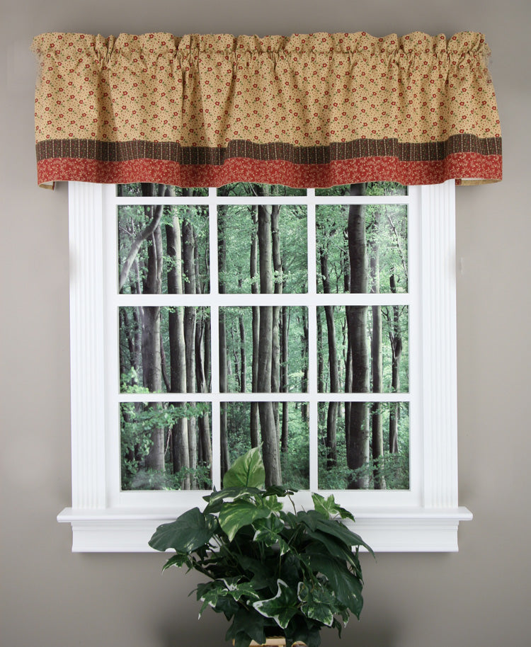Simple Praise Lined Valance