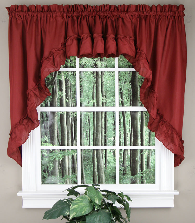 Stacey Country Swag Curtains Swags Galore