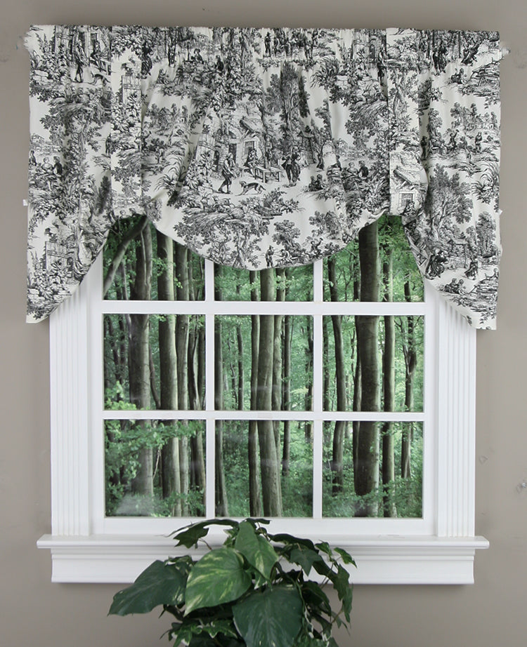Victoria Park Toile Bradford Valance