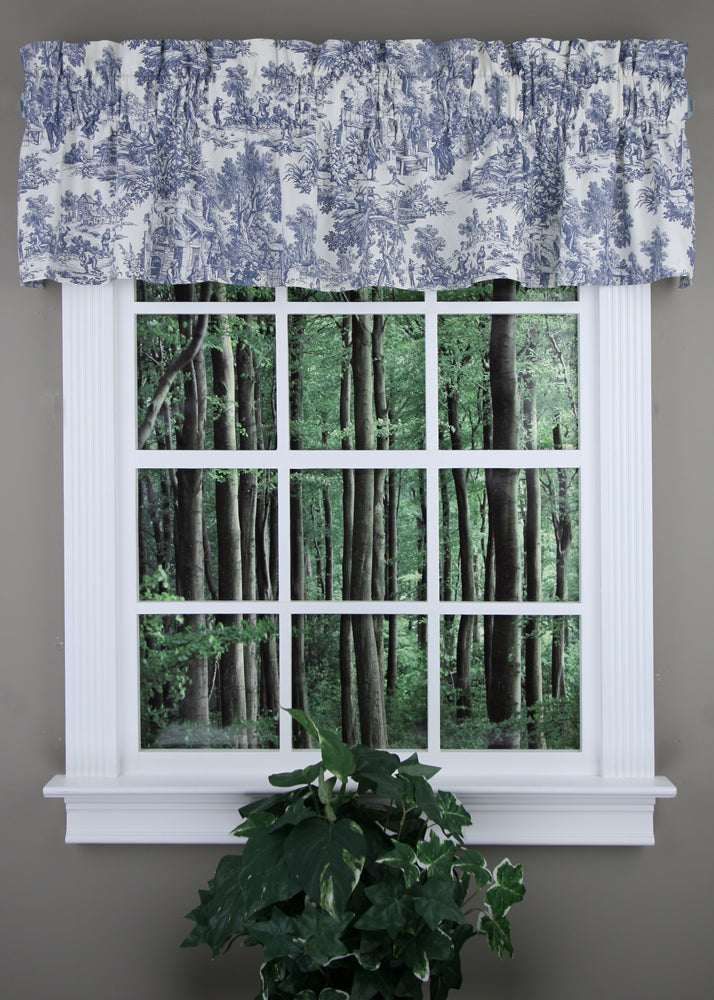 Victoria Park Toile Bradford Valance