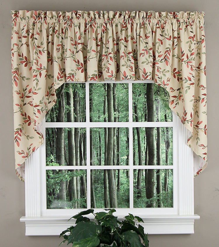 Vintage Vine Tailored Valance
