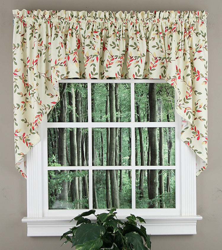 Vintage Vine Tailored Valance